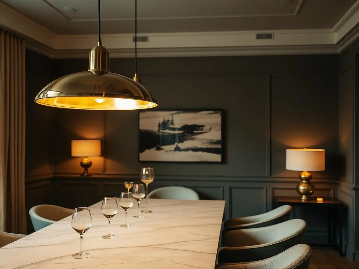 Statement lighting fixture